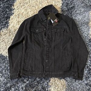 Men's Black Denim Jacket